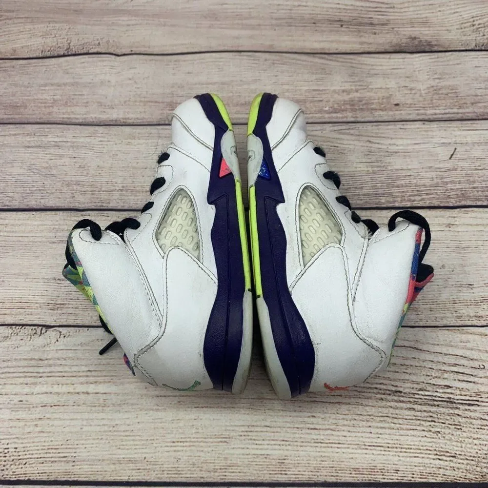 Nike Air Jordan 5 Alternate Bel Air Toddler Size 10C Shoes DB3025 100